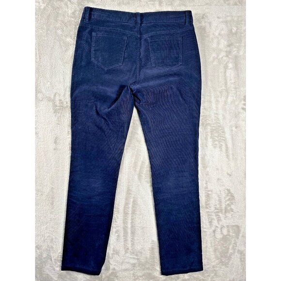 Brooks Brothers Red Fleece Women’s Corduroy Pants, Size 10, Navy Blue - Picture 2 of 12